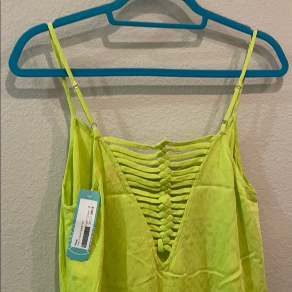Picket Tank Lime Green NWT SIZE Small - Picture 4 of 6